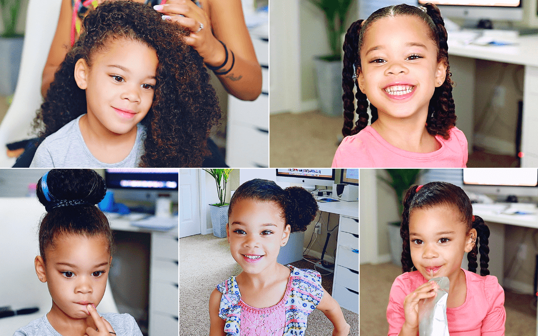 27 Mixed Girl Hairstyles Your Toddler Will Love